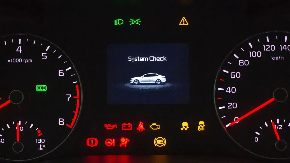 GM security light on dashboard