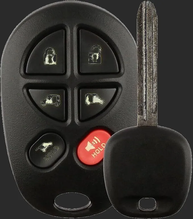 Toyota van key fob remote